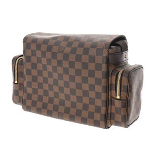 Louis Vuitton Brown Damier Bag Canvas Shoulder Melville Reporter